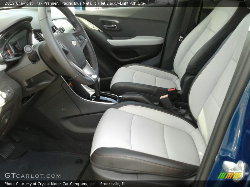 Pacific Blue Metallic / Jet Black/­Light Ash Gray 2019 Chevrolet Trax Premier