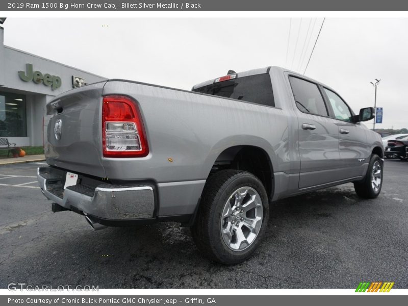 Billett Silver Metallic / Black 2019 Ram 1500 Big Horn Crew Cab