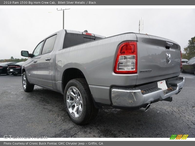 Billett Silver Metallic / Black 2019 Ram 1500 Big Horn Crew Cab