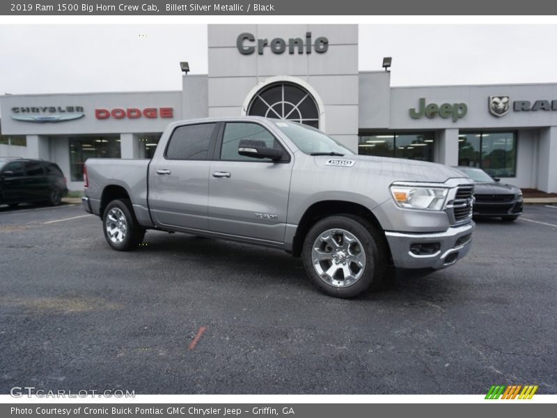 Billett Silver Metallic / Black 2019 Ram 1500 Big Horn Crew Cab