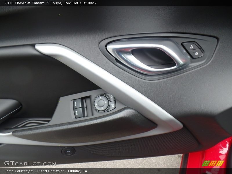 Red Hot / Jet Black 2018 Chevrolet Camaro SS Coupe