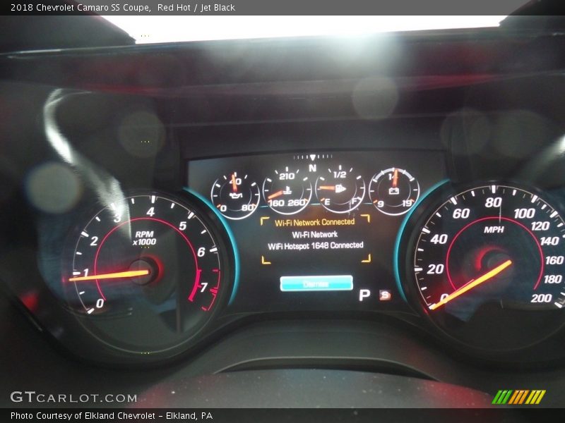  2018 Camaro SS Coupe SS Coupe Gauges