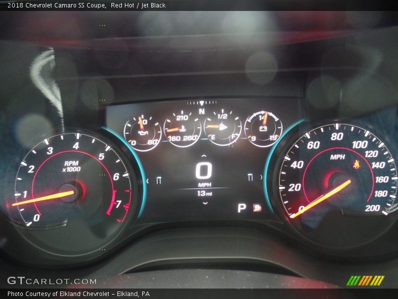  2018 Camaro SS Coupe SS Coupe Gauges