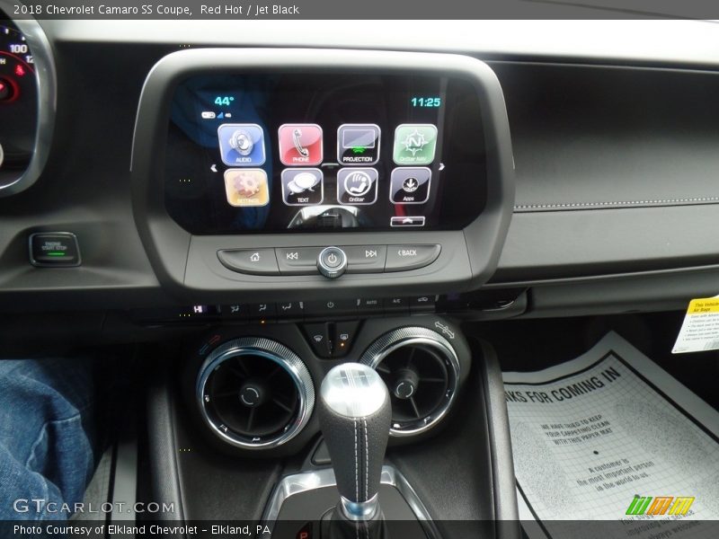 Red Hot / Jet Black 2018 Chevrolet Camaro SS Coupe