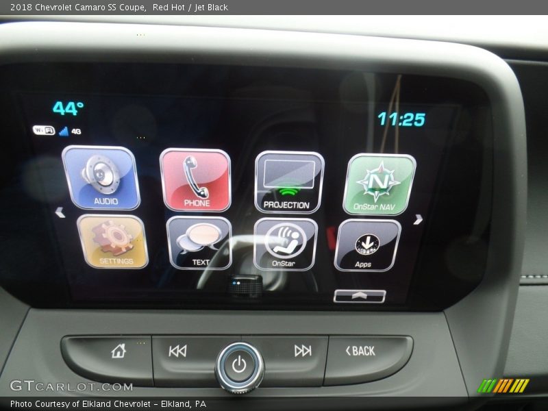 Red Hot / Jet Black 2018 Chevrolet Camaro SS Coupe