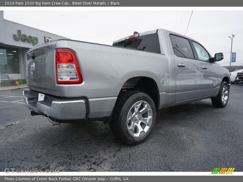 Billett Silver Metallic / Black 2019 Ram 1500 Big Horn Crew Cab