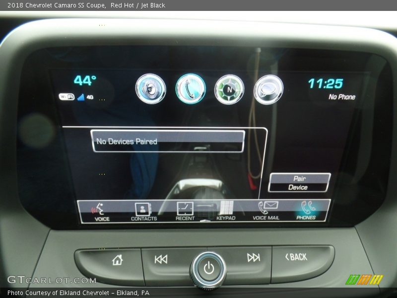 Red Hot / Jet Black 2018 Chevrolet Camaro SS Coupe
