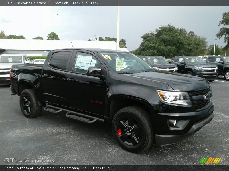 Black / Jet Black 2019 Chevrolet Colorado LT Crew Cab