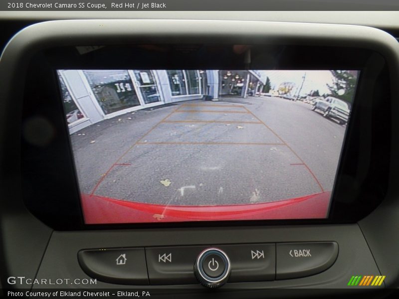 Controls of 2018 Camaro SS Coupe