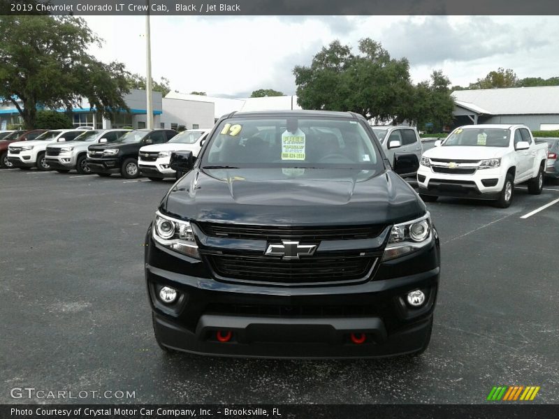 Black / Jet Black 2019 Chevrolet Colorado LT Crew Cab