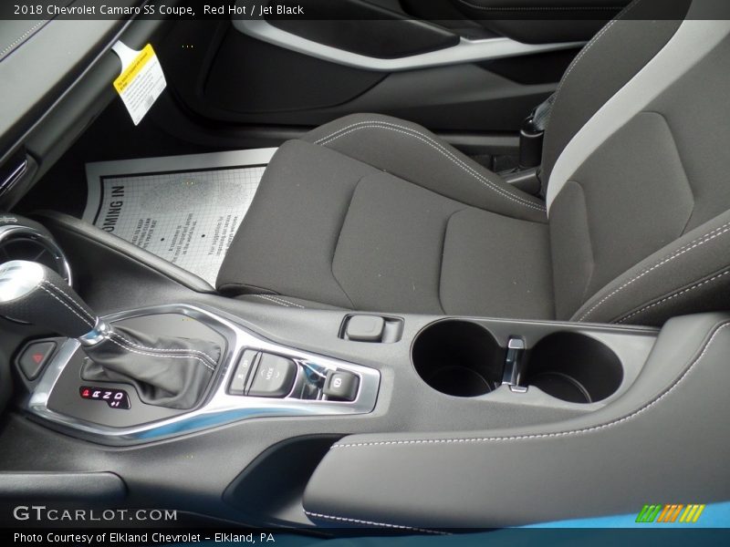 Red Hot / Jet Black 2018 Chevrolet Camaro SS Coupe