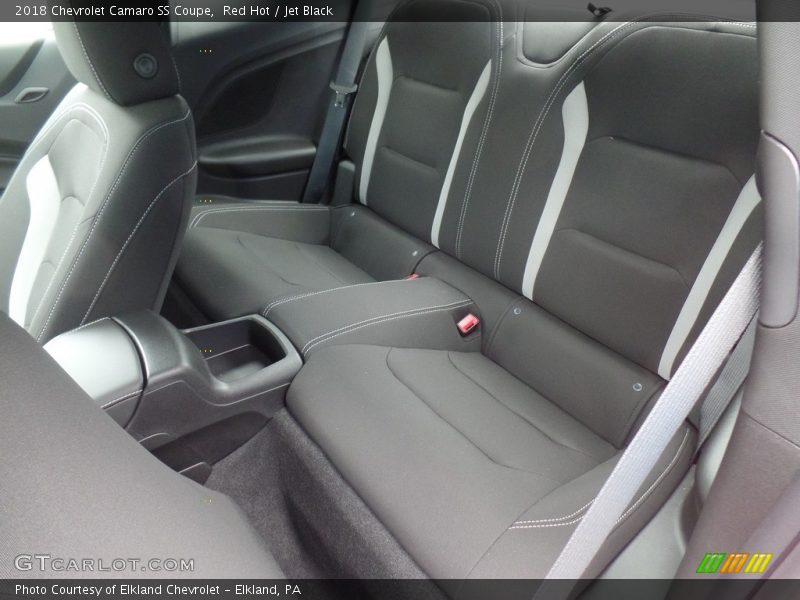 Rear Seat of 2018 Camaro SS Coupe