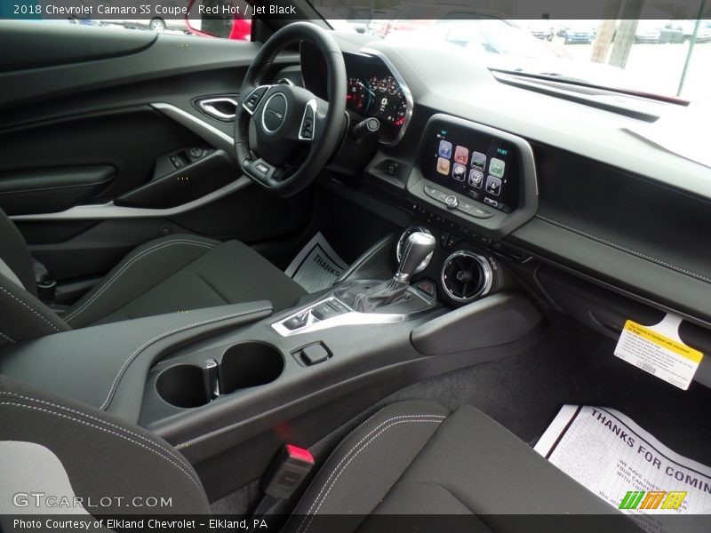 Red Hot / Jet Black 2018 Chevrolet Camaro SS Coupe