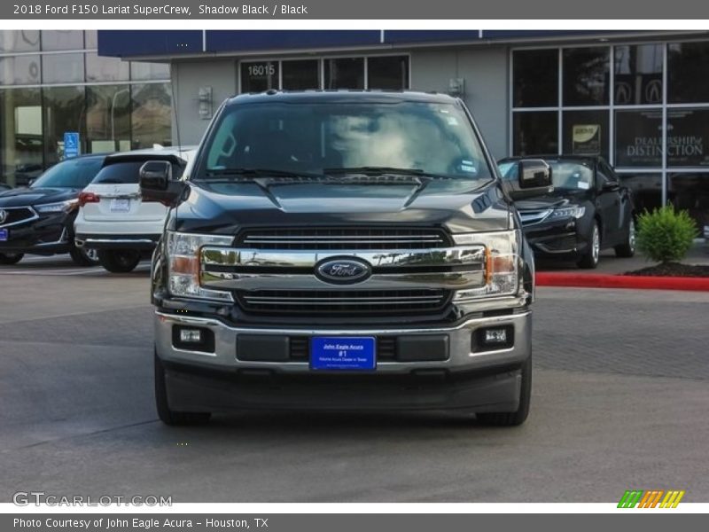 Shadow Black / Black 2018 Ford F150 Lariat SuperCrew