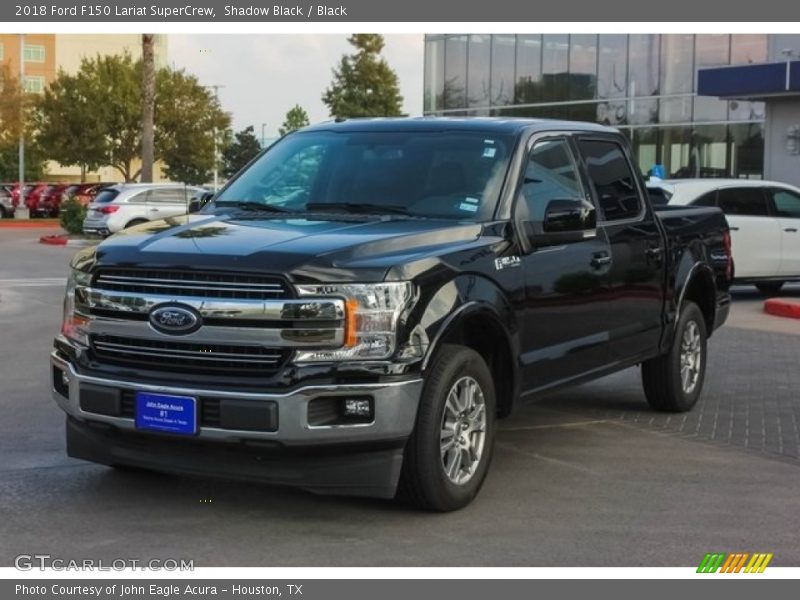 Shadow Black / Black 2018 Ford F150 Lariat SuperCrew