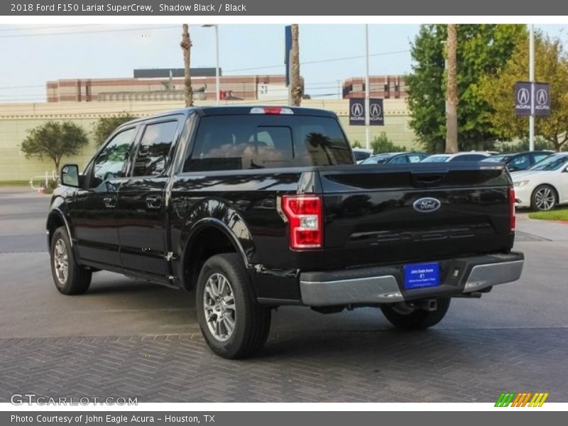 Shadow Black / Black 2018 Ford F150 Lariat SuperCrew