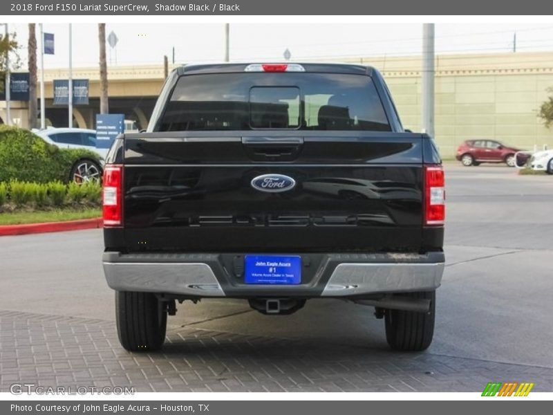 Shadow Black / Black 2018 Ford F150 Lariat SuperCrew