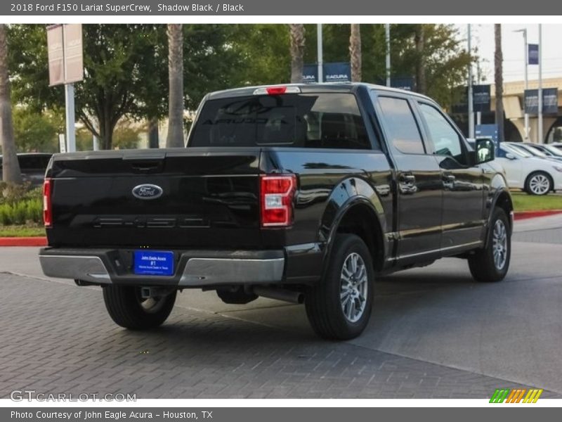 Shadow Black / Black 2018 Ford F150 Lariat SuperCrew