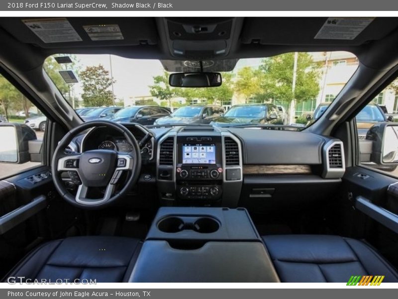 Shadow Black / Black 2018 Ford F150 Lariat SuperCrew