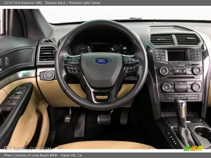 Shadow Black / Medium Light Camel 2016 Ford Explorer FWD