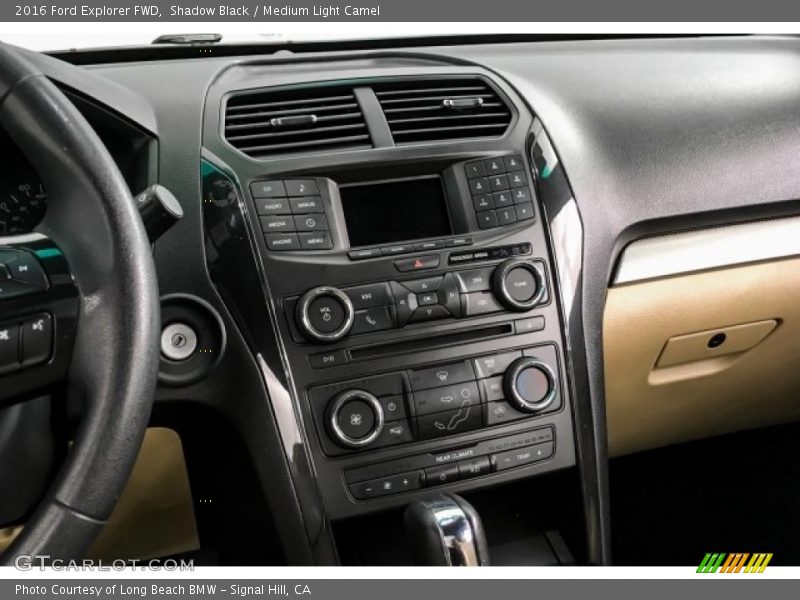 Shadow Black / Medium Light Camel 2016 Ford Explorer FWD