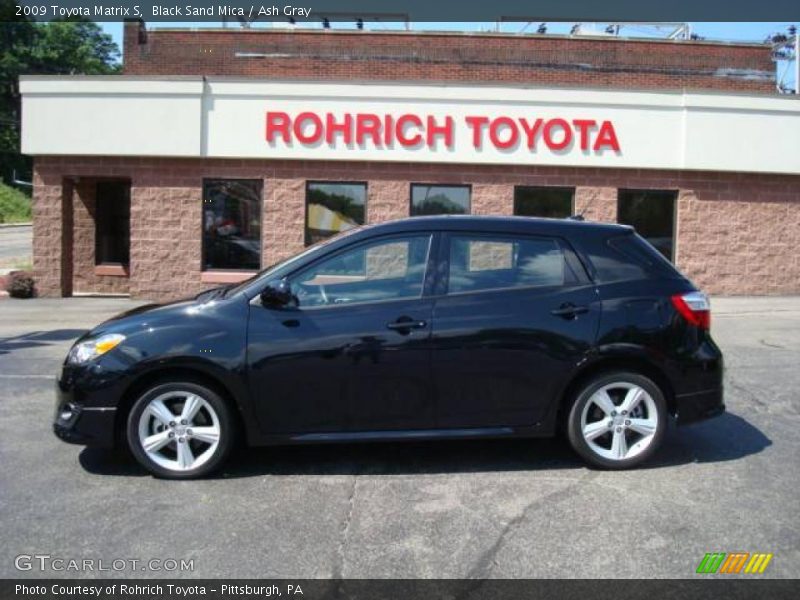 Black Sand Mica / Ash Gray 2009 Toyota Matrix S