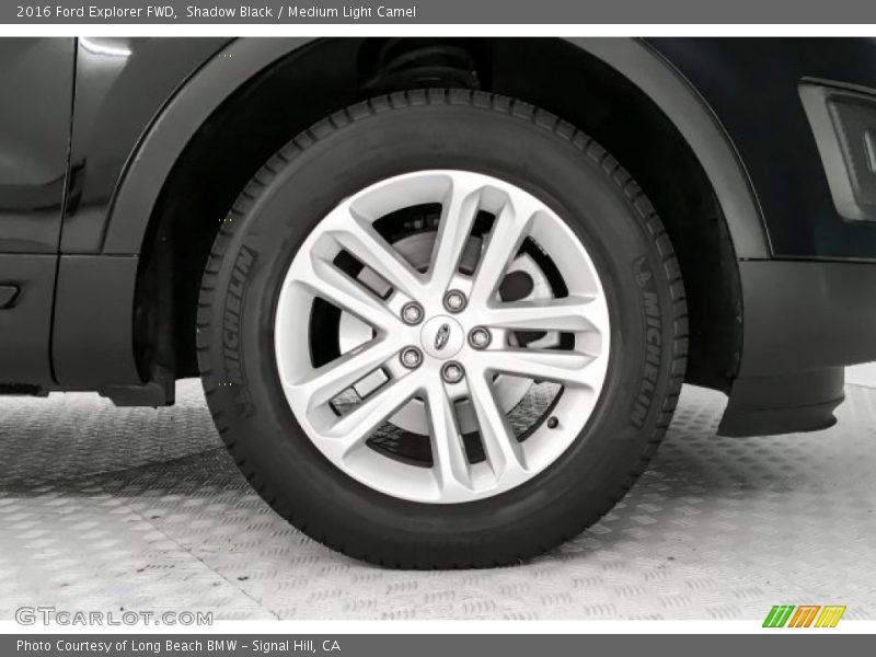 Shadow Black / Medium Light Camel 2016 Ford Explorer FWD