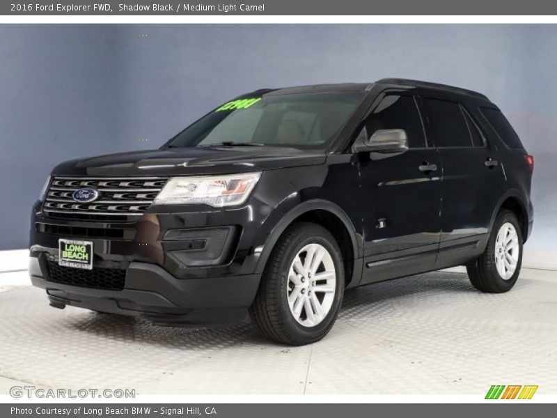 Shadow Black / Medium Light Camel 2016 Ford Explorer FWD