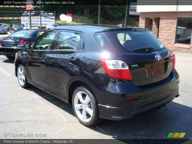 Black Sand Mica / Ash Gray 2009 Toyota Matrix S