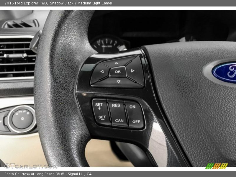 Shadow Black / Medium Light Camel 2016 Ford Explorer FWD