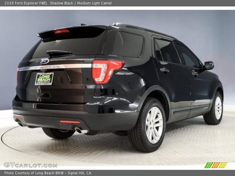 Shadow Black / Medium Light Camel 2016 Ford Explorer FWD