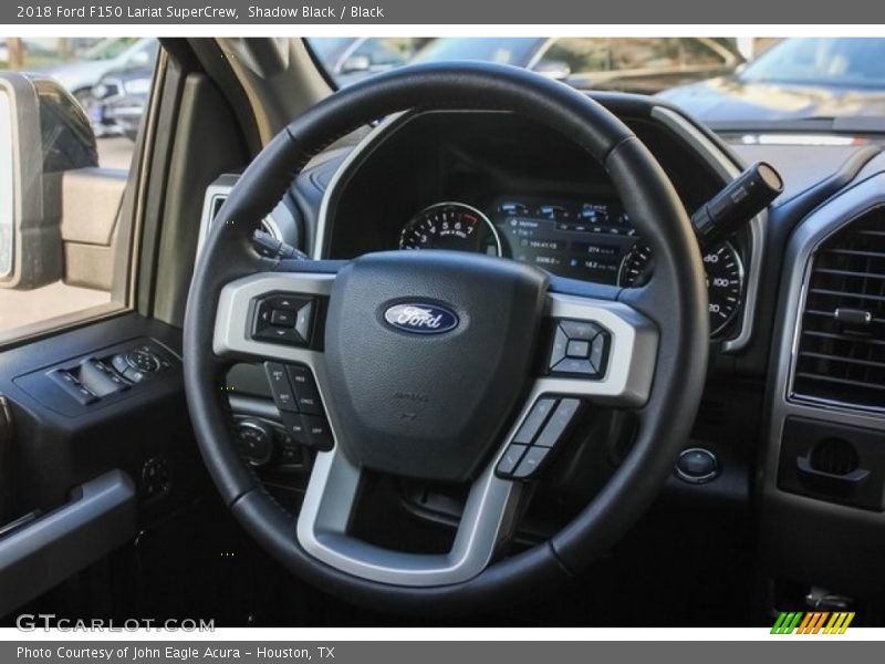 Shadow Black / Black 2018 Ford F150 Lariat SuperCrew