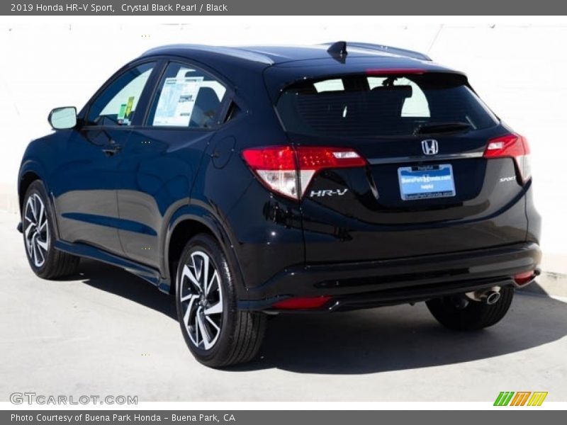 Crystal Black Pearl / Black 2019 Honda HR-V Sport