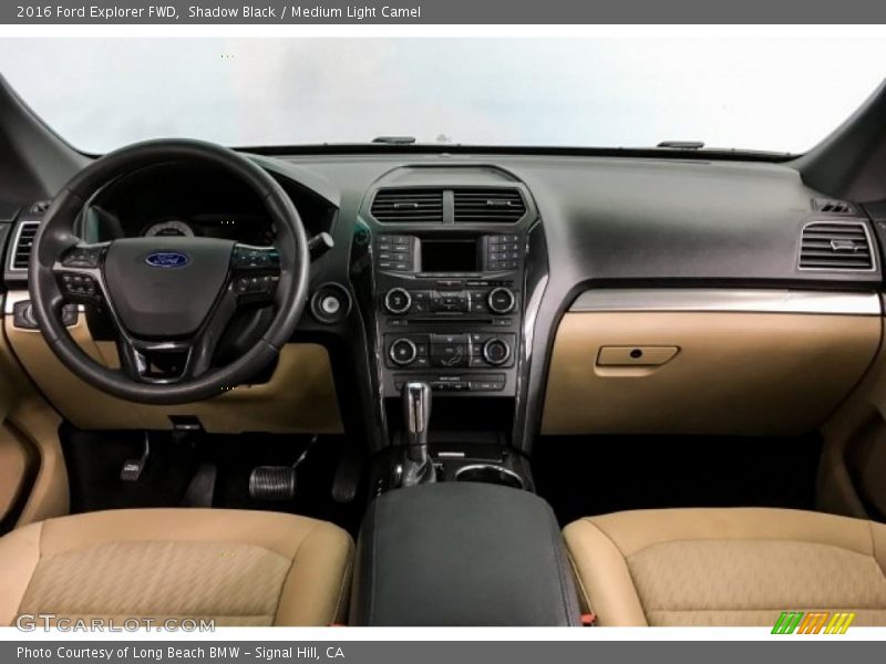 Shadow Black / Medium Light Camel 2016 Ford Explorer FWD