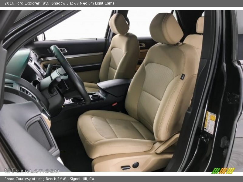 Shadow Black / Medium Light Camel 2016 Ford Explorer FWD