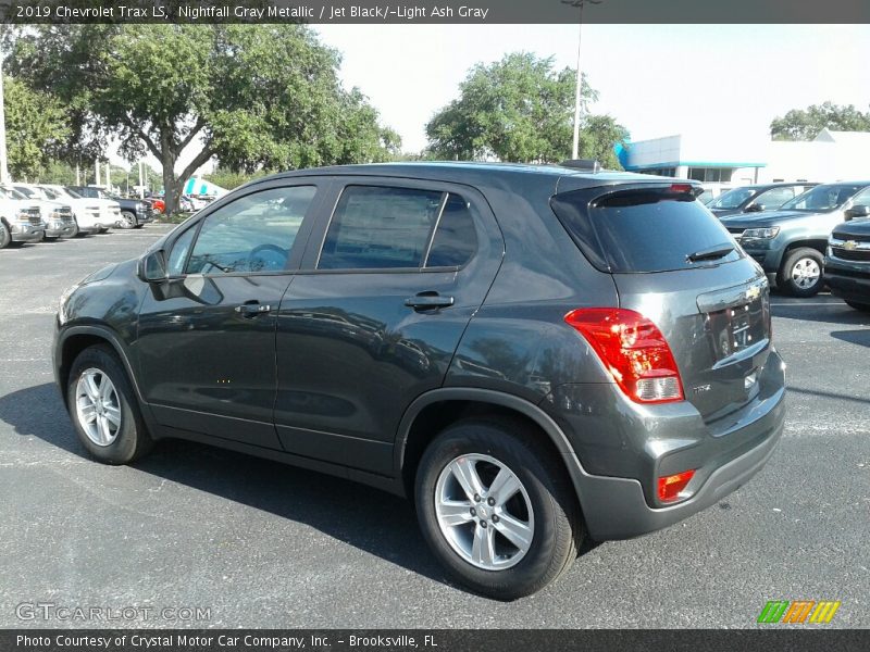 Nightfall Gray Metallic / Jet Black/­Light Ash Gray 2019 Chevrolet Trax LS