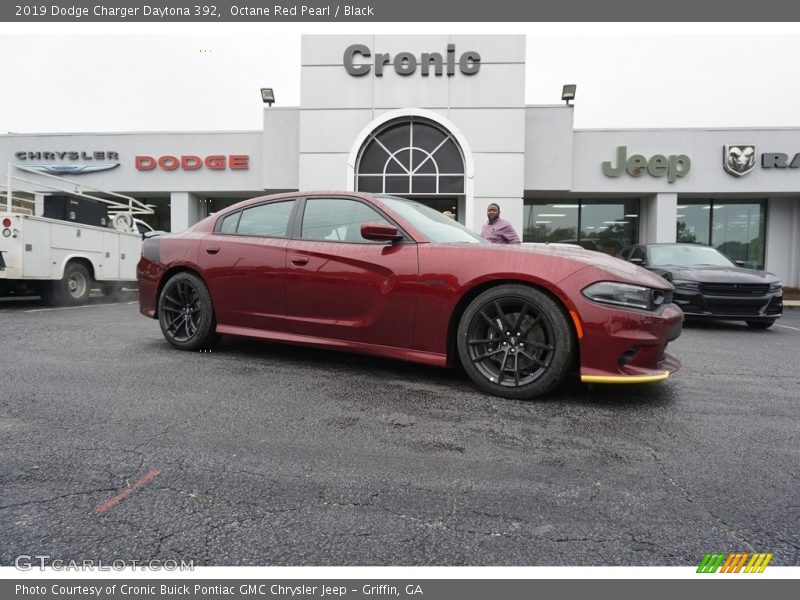 Octane Red Pearl / Black 2019 Dodge Charger Daytona 392