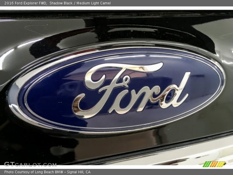 Shadow Black / Medium Light Camel 2016 Ford Explorer FWD