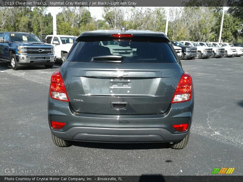 Nightfall Gray Metallic / Jet Black/­Light Ash Gray 2019 Chevrolet Trax LS