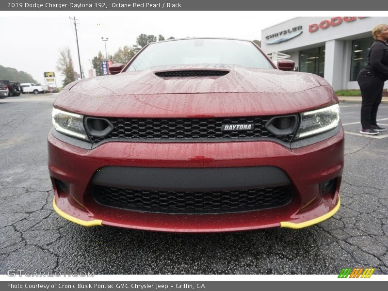 Octane Red Pearl / Black 2019 Dodge Charger Daytona 392