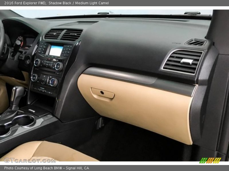 Shadow Black / Medium Light Camel 2016 Ford Explorer FWD