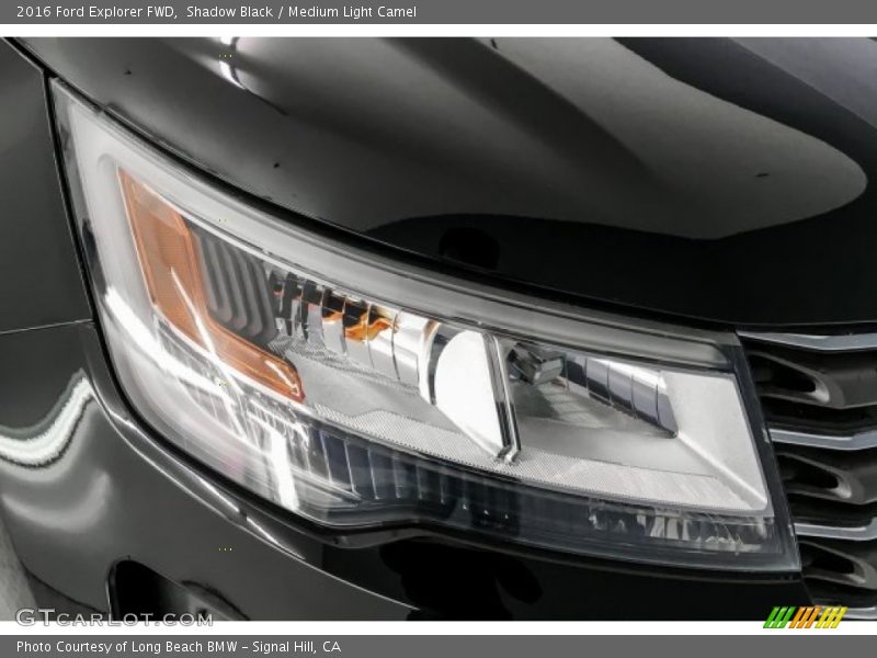 Shadow Black / Medium Light Camel 2016 Ford Explorer FWD