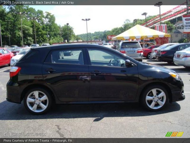 Black Sand Mica / Ash Gray 2009 Toyota Matrix S
