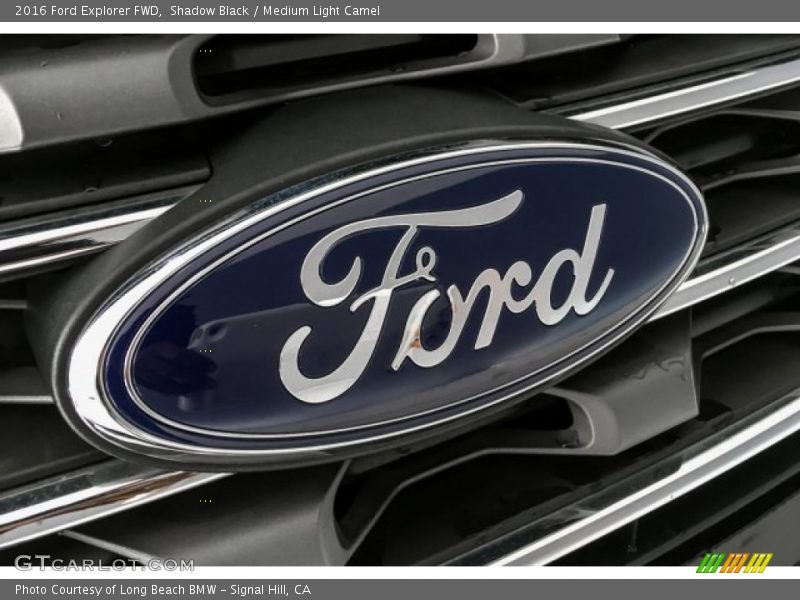 Shadow Black / Medium Light Camel 2016 Ford Explorer FWD