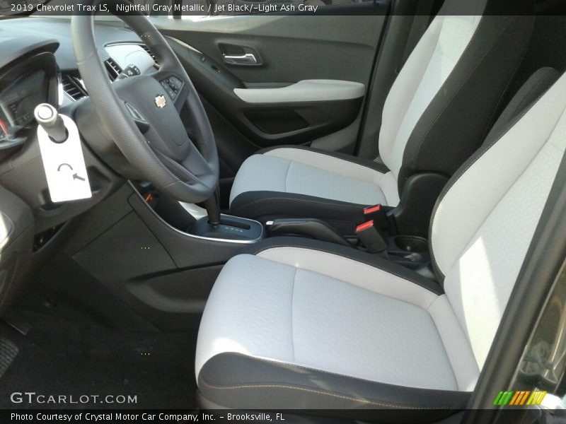 Nightfall Gray Metallic / Jet Black/­Light Ash Gray 2019 Chevrolet Trax LS