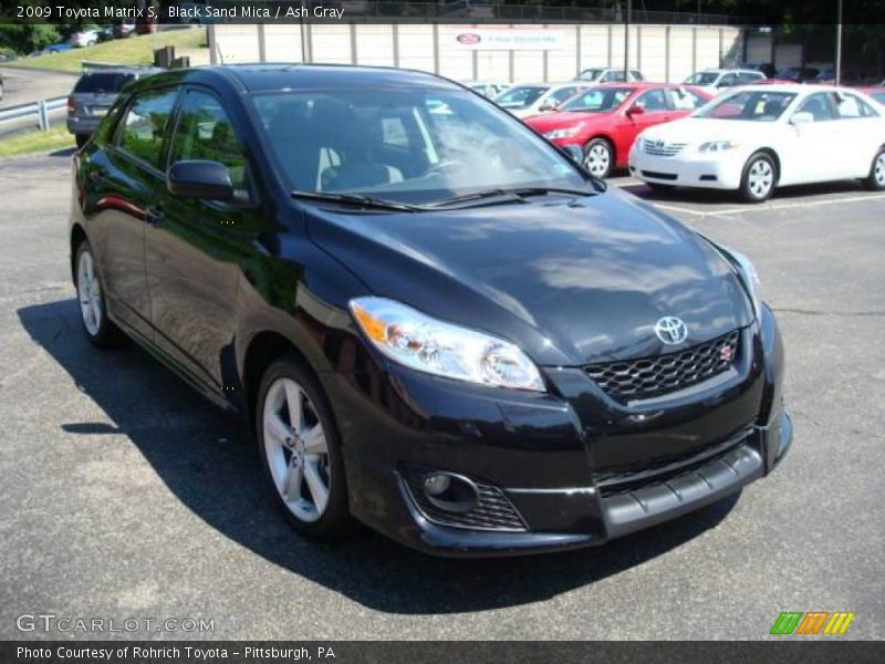 Black Sand Mica / Ash Gray 2009 Toyota Matrix S