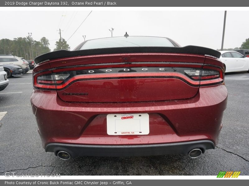 Octane Red Pearl / Black 2019 Dodge Charger Daytona 392