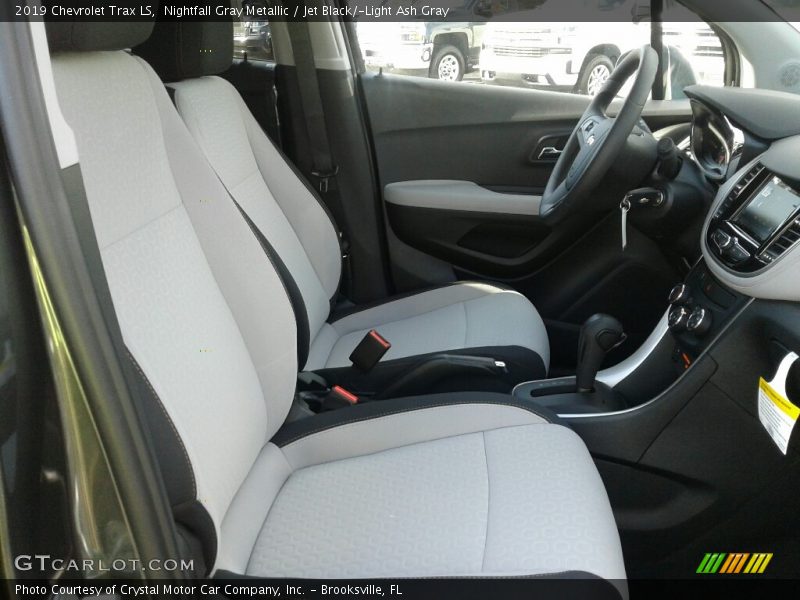 Nightfall Gray Metallic / Jet Black/­Light Ash Gray 2019 Chevrolet Trax LS