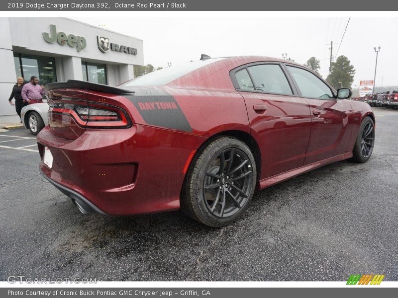 Octane Red Pearl / Black 2019 Dodge Charger Daytona 392