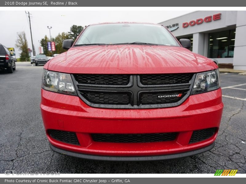 Redline / Black 2018 Dodge Journey SE